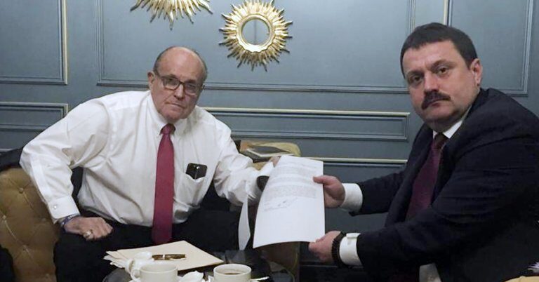 Guiliani Andriy Derkach Ukraine Biden Burisma