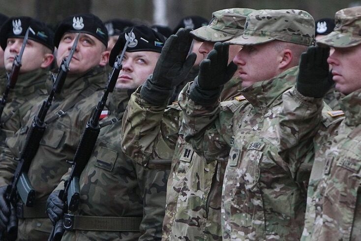 Click to enlarge NATO soldiers