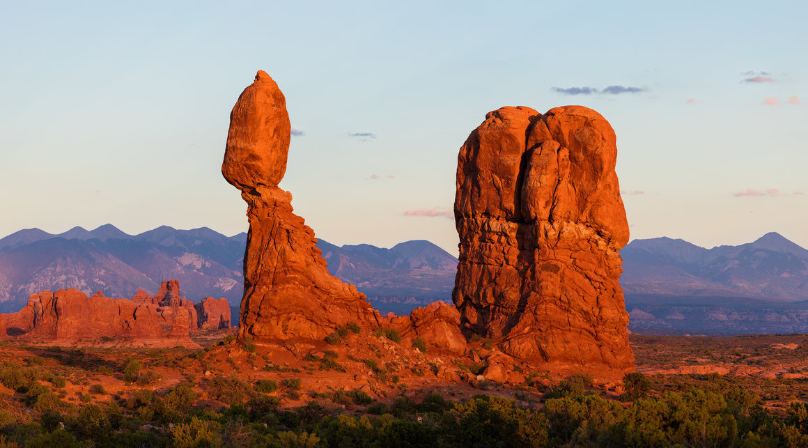 Click to enlarge Balanced Rock in Arches National Park