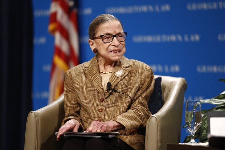 Supreme Court Justice Ruth Bader Ginsburg