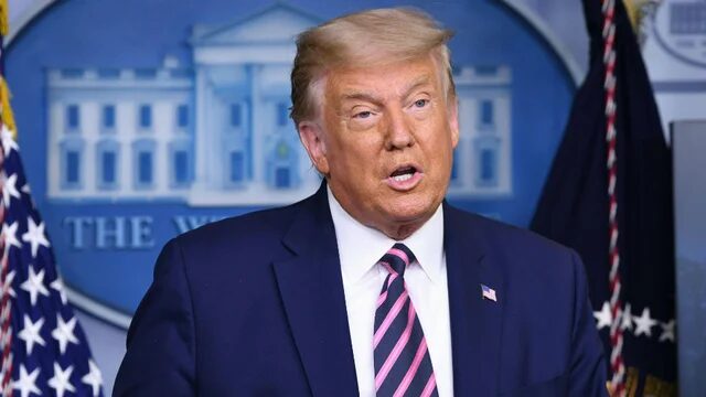 Click to enlarge trump press conference vaccine