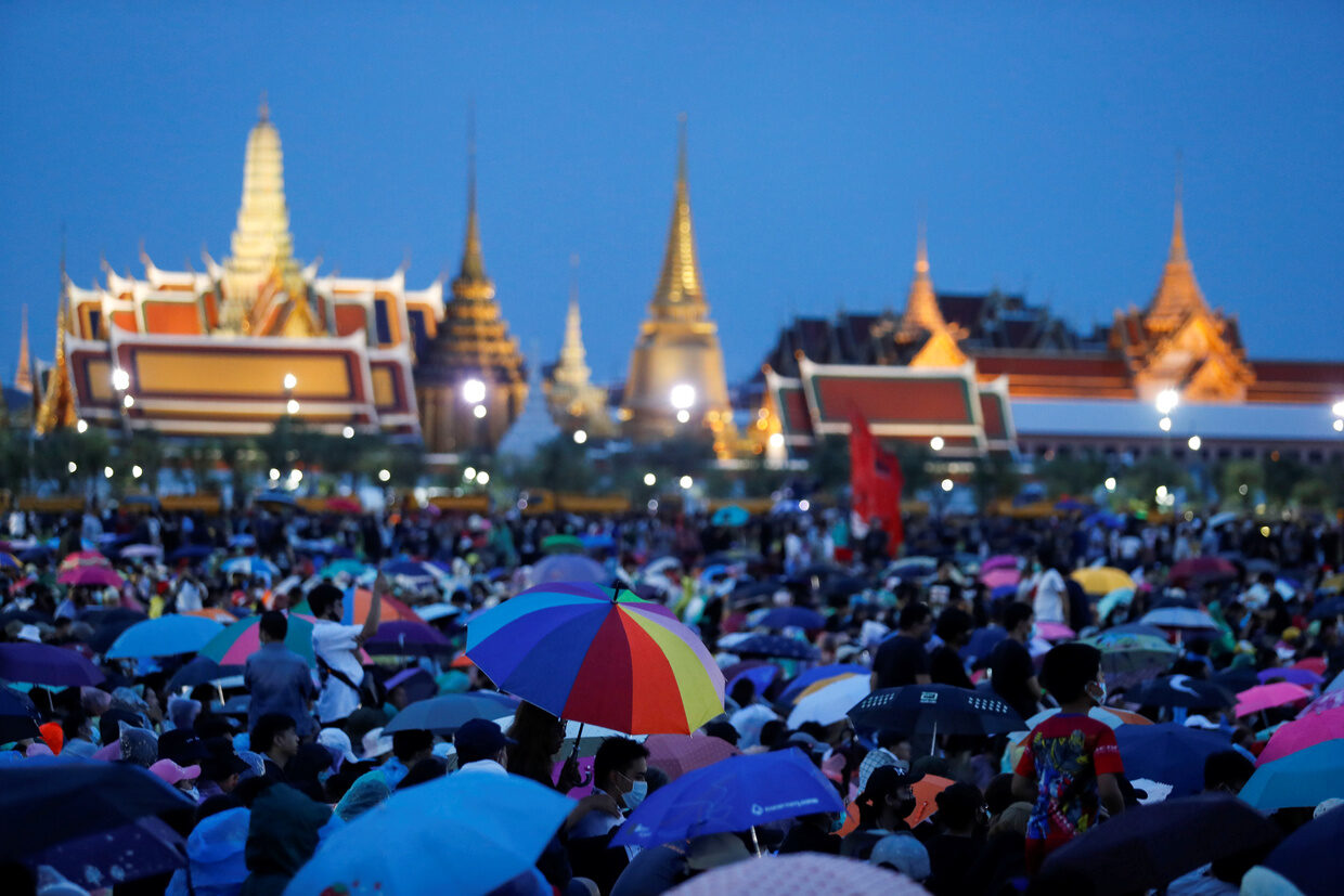 Click to enlarge Thailand 2020 anti government protests 2