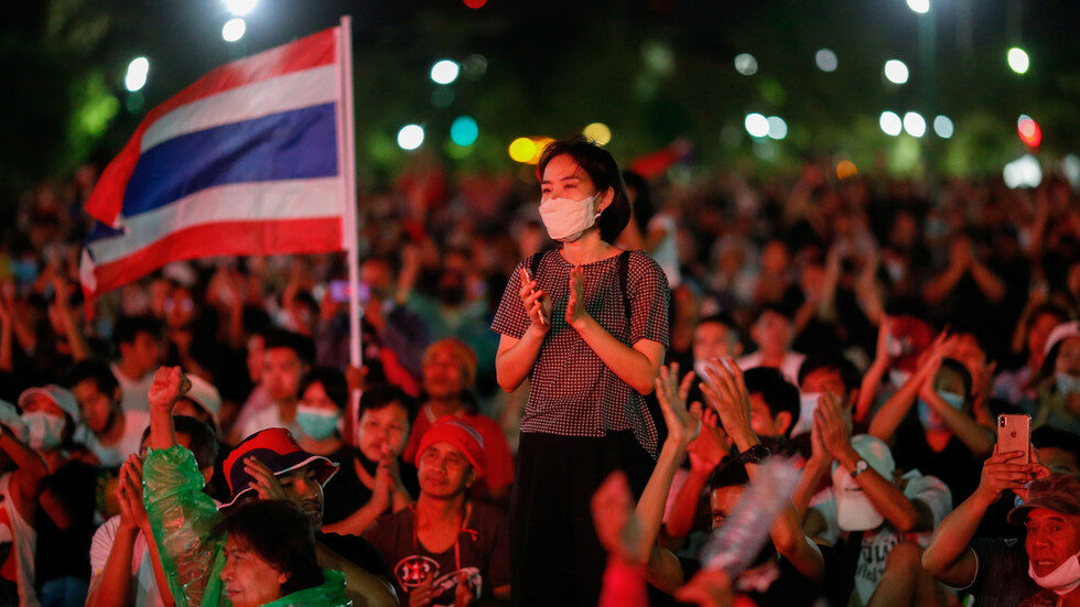 Click to enlarge Thailand 2020 anti government protests 1
