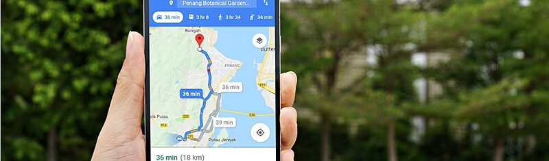 google maps smartphone