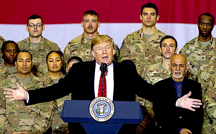 TrumpGhaniTroops