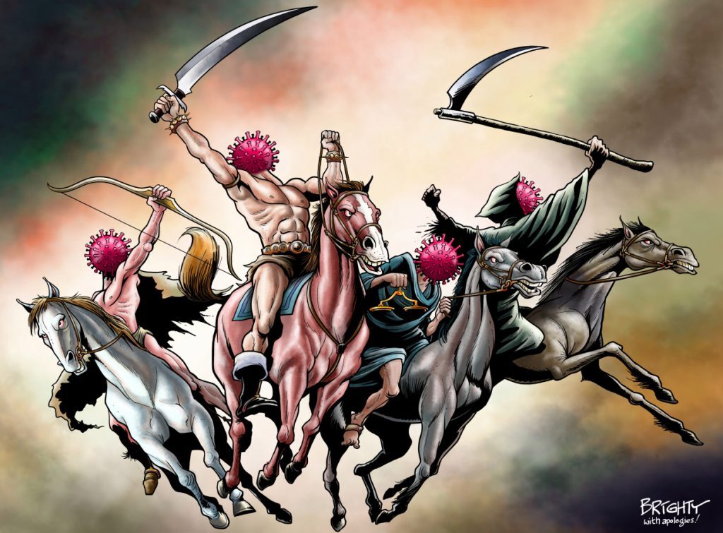 four horsemen coronavirus