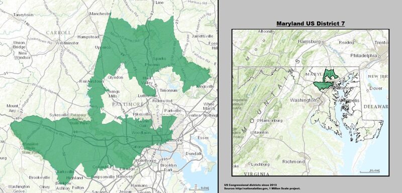 Click to enlarge Baltimore City map