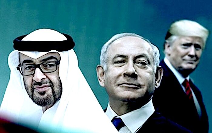 Click to enlarge Trump Neti bin Zayed