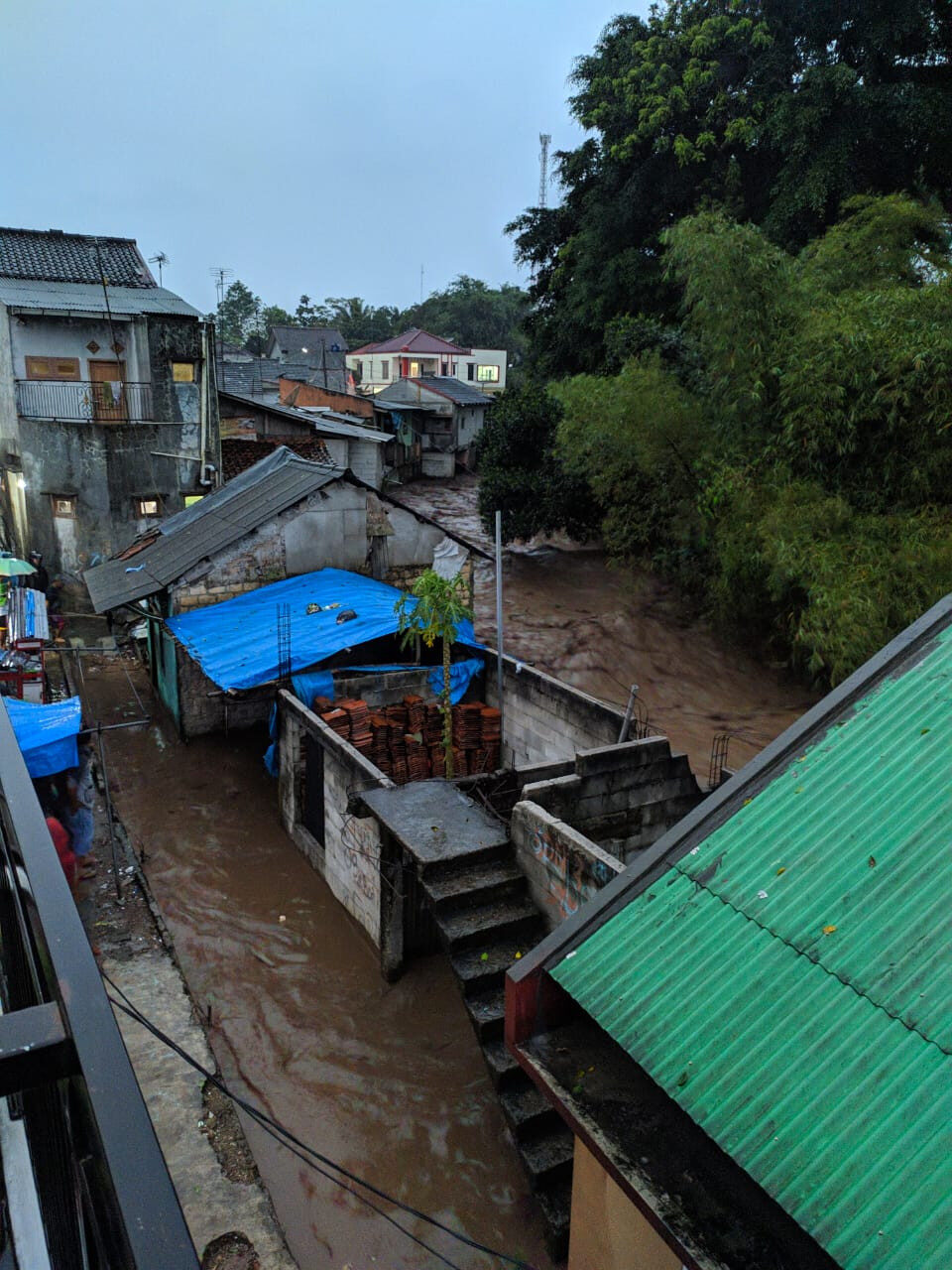 Floods in Sukabumi, West Java, Indonesia 21 September 2020.
