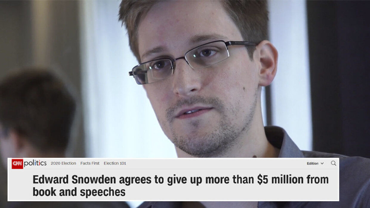 Click to enlarge edward snowden cnn fake news