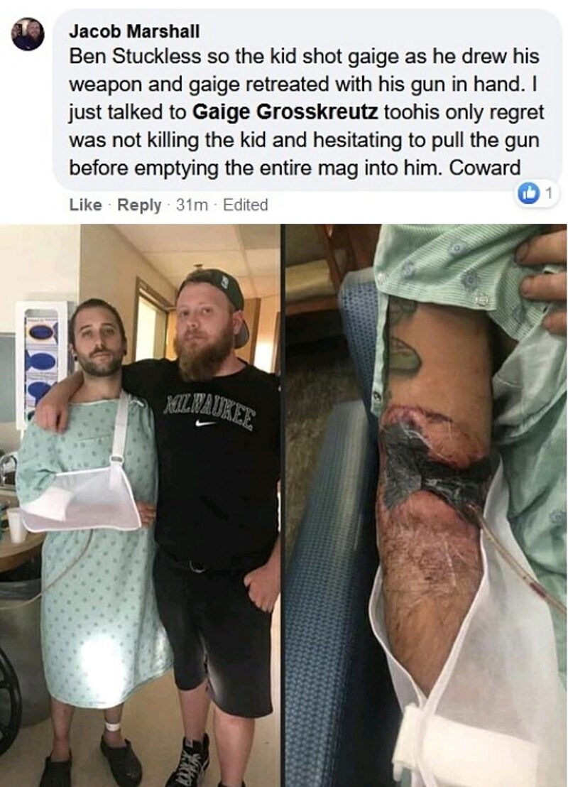 grosskreutz hospital rittenhouse shooting