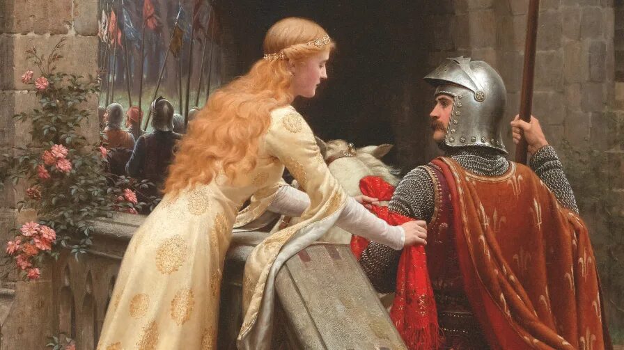 Click to enlarge medieval man and woman