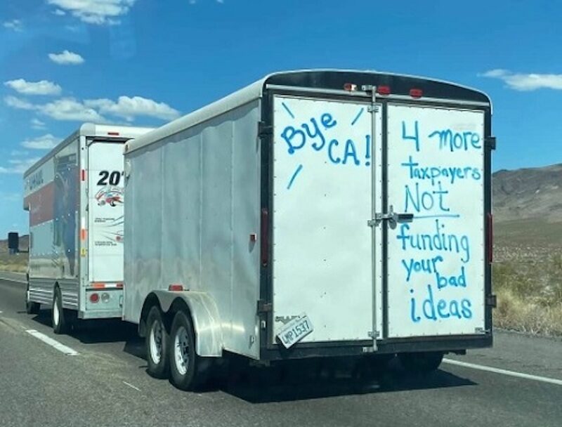 Leaving California