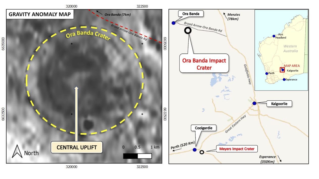 Click to enlarge Gravity anomaly