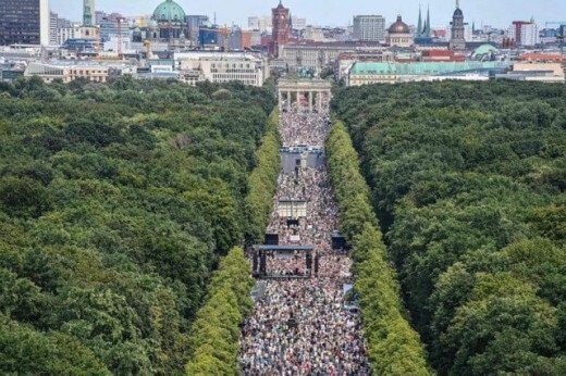 Protest Berlin Against Lockdown