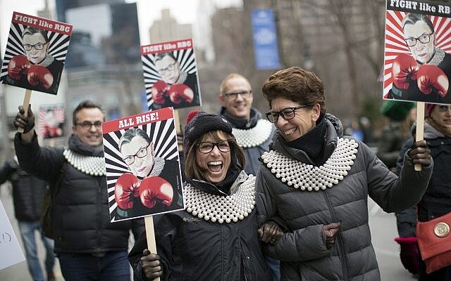 Ginsburg protest