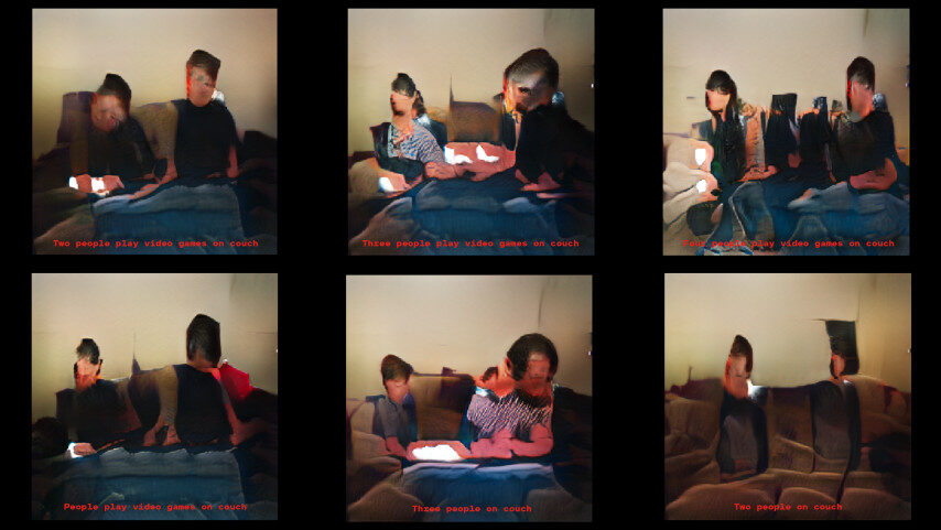 People on a Couch