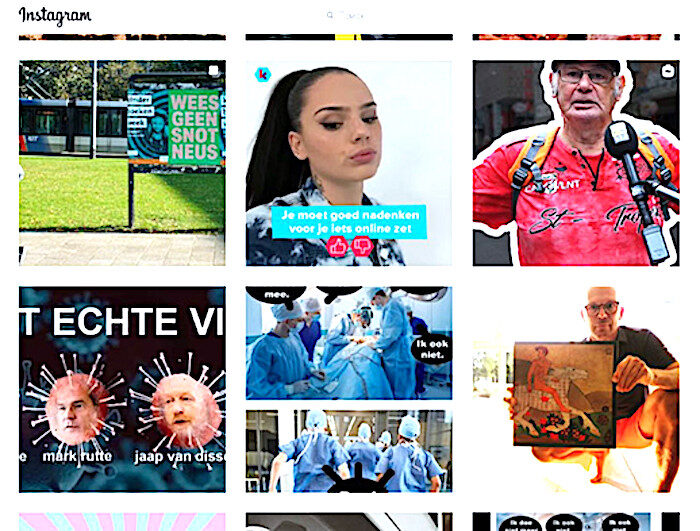 Screenshot Instagram