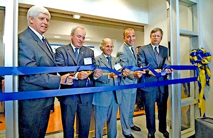 Click to enlarge ribbon cutting
