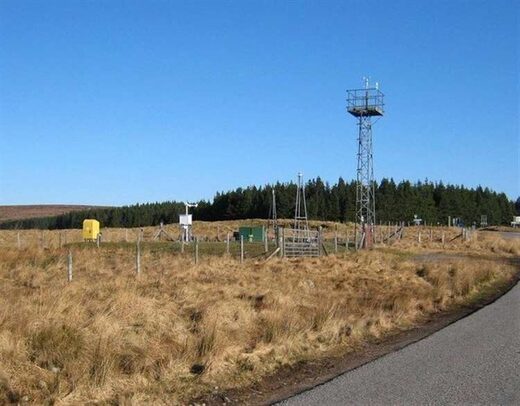 The weather station at Altnaharra