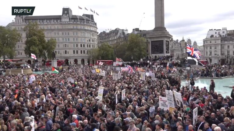 london lockdown protest 26 september