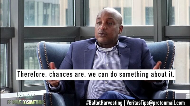 Click to enlarge ballot harvesting Screenshot Project Veritas