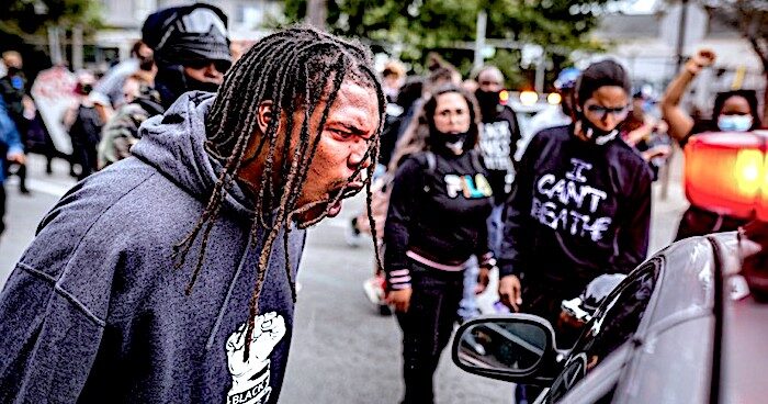 BLM confrontation