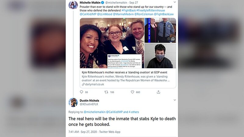 Click to enlarge tweet threat rittenhouse