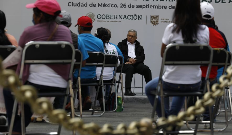 Mexico's President Andres Manuel Lopez Obrador