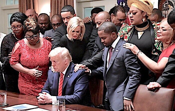 Trump prayer Black leaders