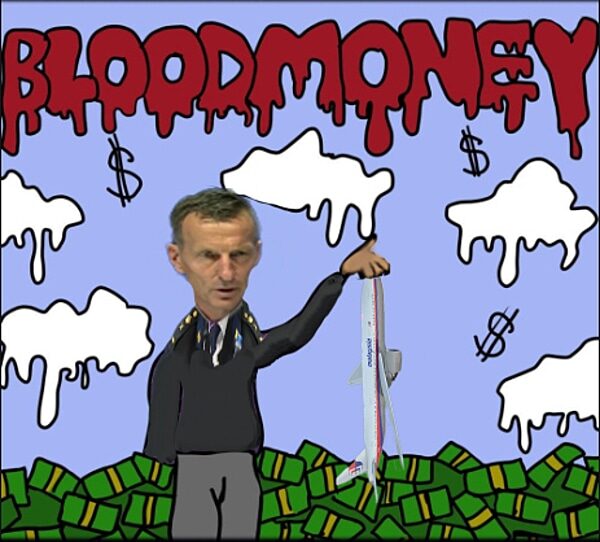 Click to enlarge MH17 dutch court profits blood money