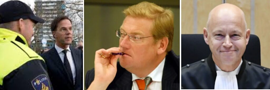 Click to enlarge MH17 trial Rutte Ard van der Steur Hendrik Steenhuis