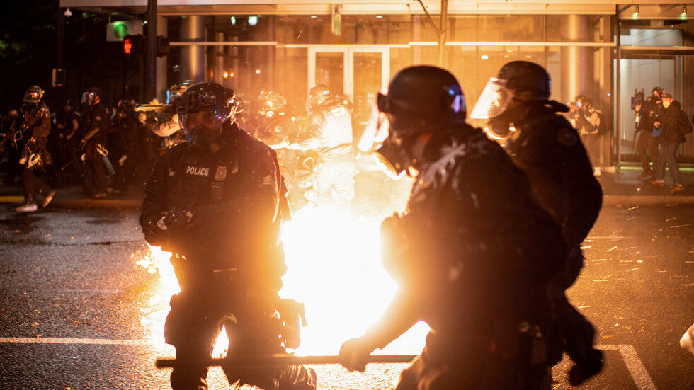 Click to enlarge portland riots unrest