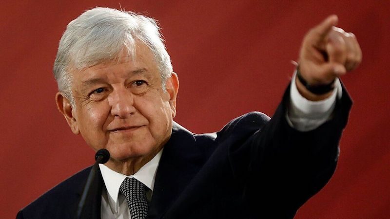 Click to enlarge Mexican President Lopez Obrador