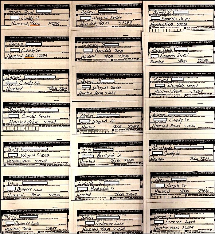 Click to enlarge applications for ballot records