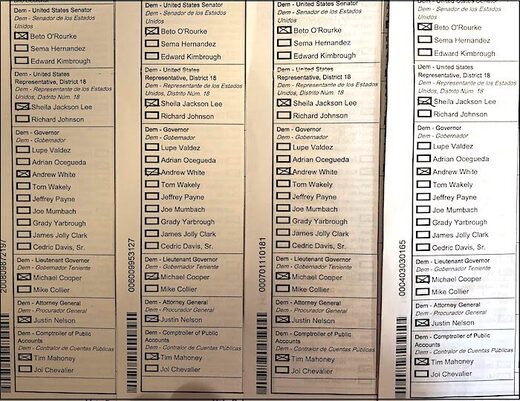 ballot pages