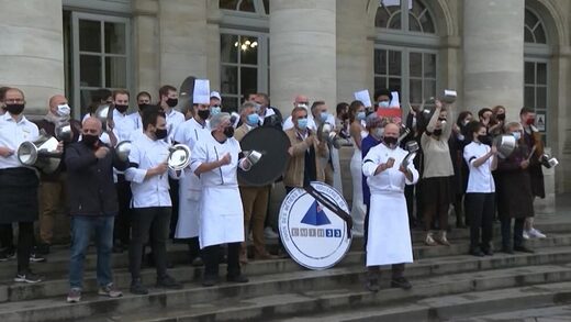 french chef protest bordeaux
