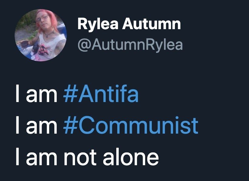 Click to enlarge ryan howe rylea autoum social media antifa