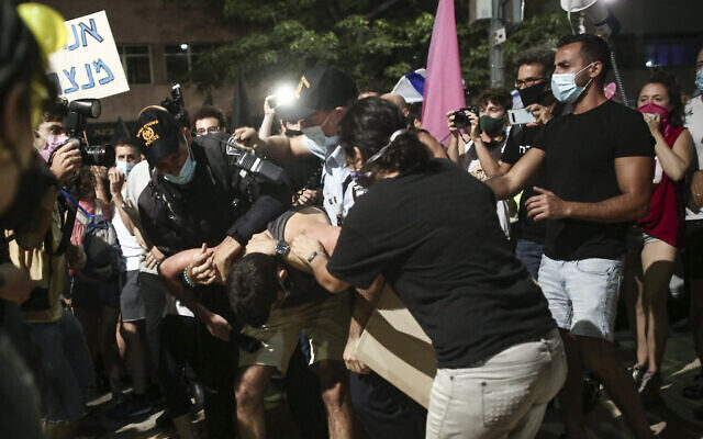 protests against Netanyahu