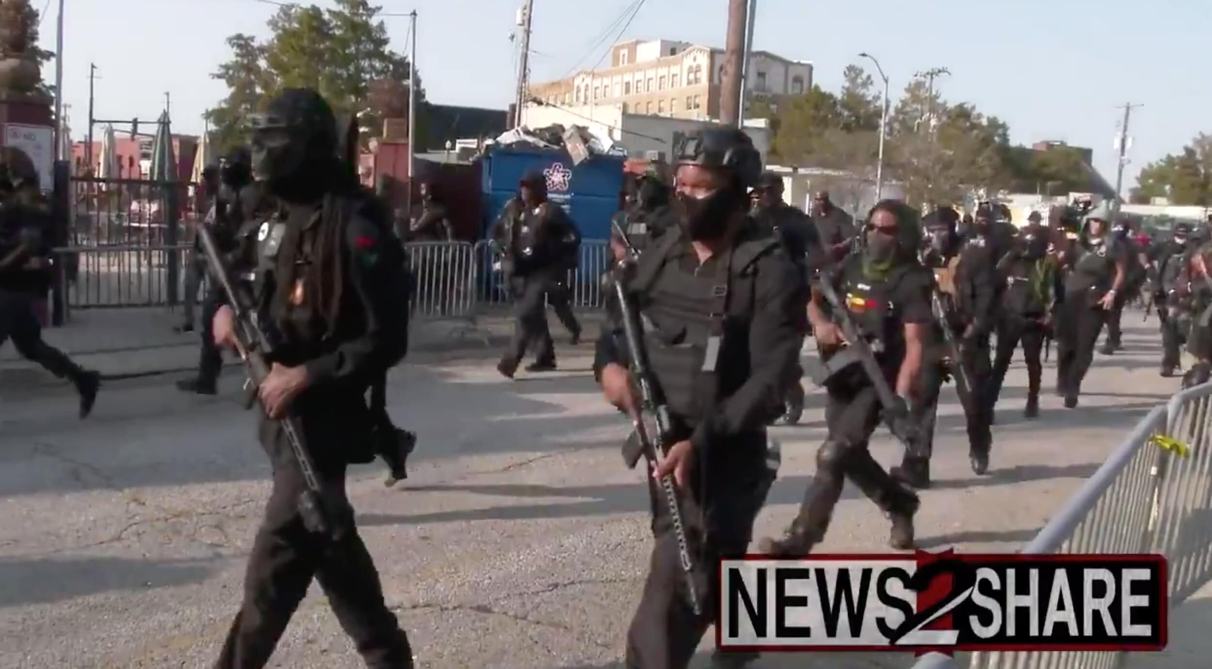 Click to enlarge black separatist paramilitary NFAC