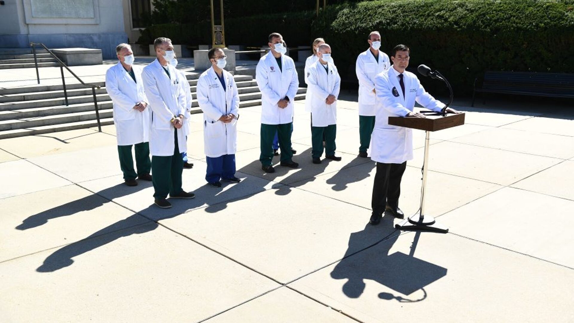 White House Dr Sean Conley
