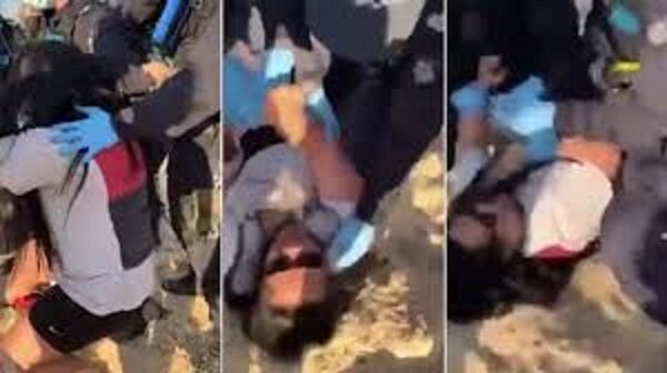 Melborne beach arrest