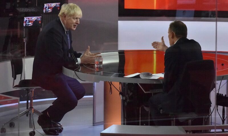Boris Johnson on The Andrew Marr Show