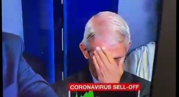 Fauci facepalm