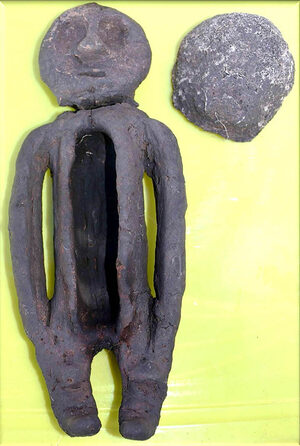 Click to enlarge siberia grave statuette