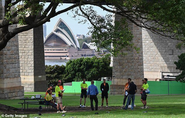 australians social distancing