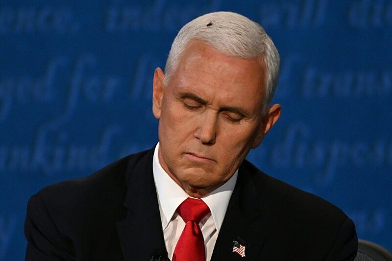 pence fly debate
