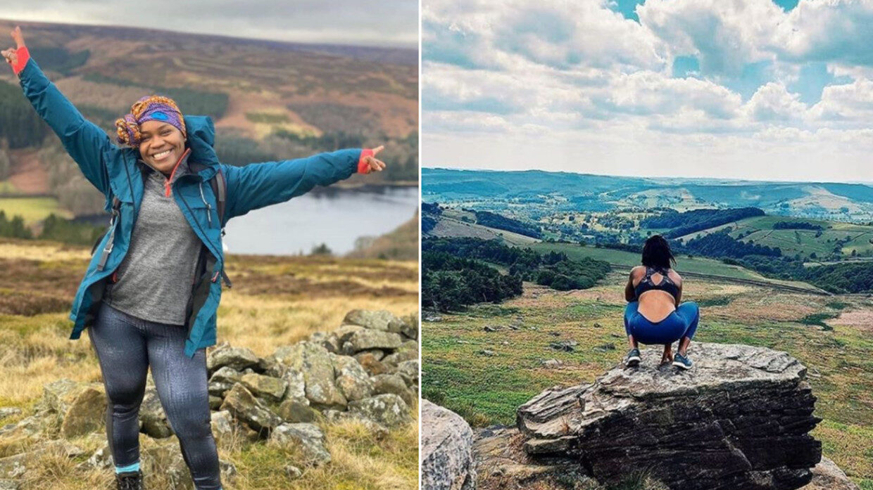black girls hike group