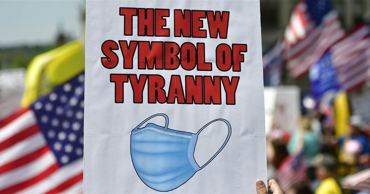 masks new symbol tyranny