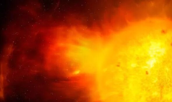 Solar storm: Huge flare bursts from the Sun